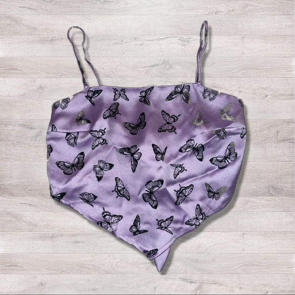 Butterfly Handkerchief Top - Picture 6 of 10